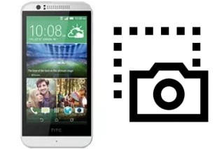 Captura de pantalla en HTC Desire 510