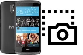 Captura de pantalla en HTC Desire 526