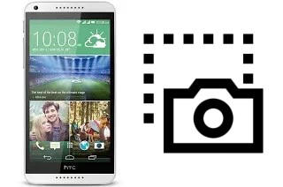 Captura de pantalla en HTC Desire 816 dual sim