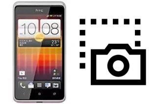 Captura de pantalla en HTC Desire L