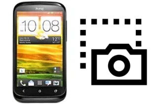 Captura de pantalla en HTC Desire X