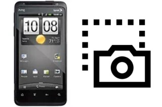 Captura de pantalla en HTC EVO Design 4G