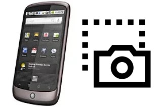 Captura de pantalla en HTC Google Nexus One