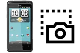 Captura de pantalla en HTC Hero S