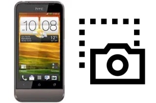 Captura de pantalla en HTC One V