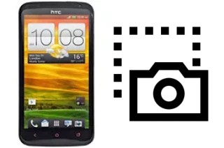 Captura de pantalla en HTC One X+
