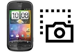 Captura de pantalla en HTC Panache