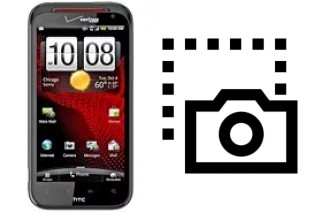 Captura de pantalla en HTC Rezound