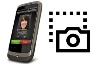 Captura de pantalla en HTC Wildfire