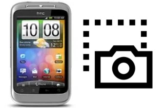Captura de pantalla en HTC Wildfire S