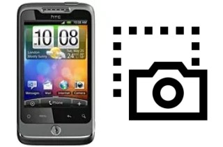 Captura de pantalla en HTC Wildfire CDMA