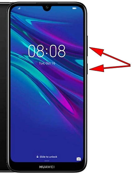 Captura de pantalla en Huawei Y5 (2019)