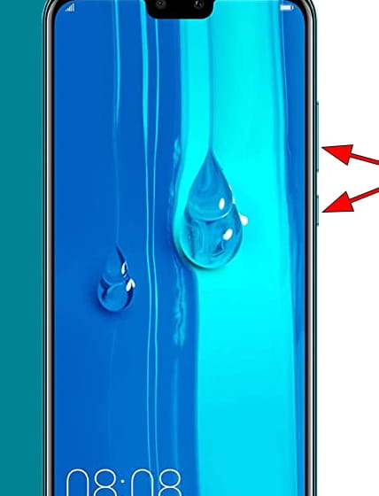 Captura de pantalla en Huawei Y9 (2019)