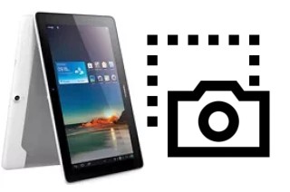 Captura de pantalla en Huawei MediaPad 10 Link