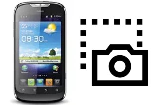 Captura de pantalla en Huawei Ascend G312