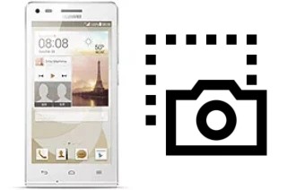 Captura de pantalla en Huawei Ascend G6