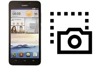 Captura de pantalla en Huawei Ascend G630