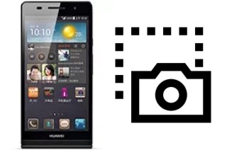 Captura de pantalla en Huawei Ascend P6 S