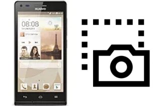 Captura de pantalla en Huawei Ascend P7 mini