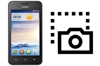 Captura de pantalla en Huawei Ascend Y330