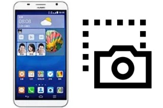 Captura de pantalla en Huawei Ascend GX1