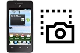 Captura de pantalla en Huawei Ascend Plus