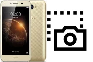 Captura de pantalla en Huawei Honor 5A
