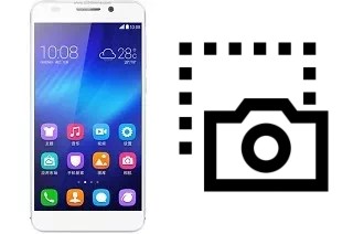 Captura de pantalla en Huawei Honor 6