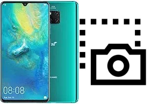 Captura de pantalla en Huawei Mate 20 X (5G)
