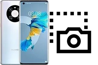 Captura de pantalla en Huawei Mate 40E