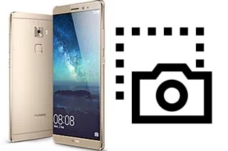 Captura de pantalla en Huawei Mate S