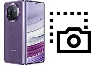 Captura de pantalla en Huawei Mate X5