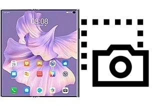 Captura de pantalla en Huawei Mate Xs 2