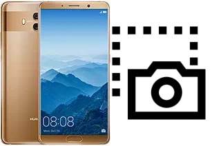 Captura de pantalla en Huawei Mate 10