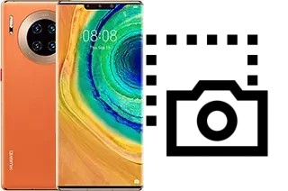 Captura de pantalla en Huawei Mate 30E Pro 5G