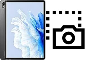 Captura de pantalla en Huawei MatePad Air