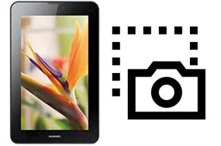 Captura de pantalla en Huawei MediaPad 7 Vogue