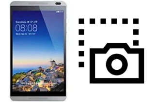 Captura de pantalla en Huawei MediaPad M1