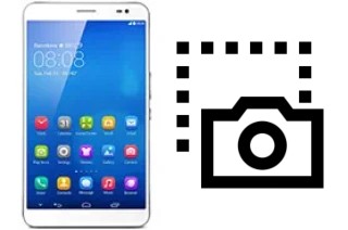 Captura de pantalla en Huawei MediaPad X1