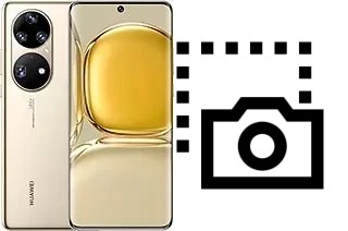 Captura de pantalla en Huawei P50 Pro