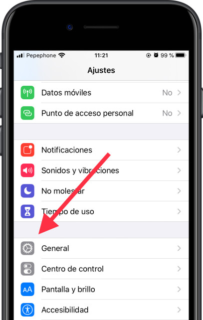 Icono general iOS