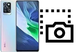 Captura de pantalla en Infinix Note 10 Pro NFC