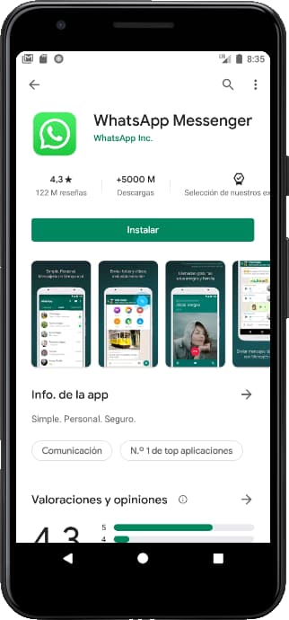 Instalar WhatsApp