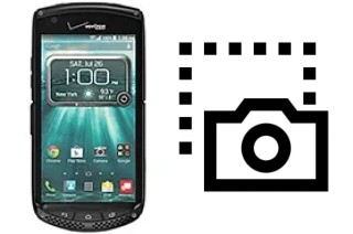 Captura de pantalla en Kyocera Brigadier