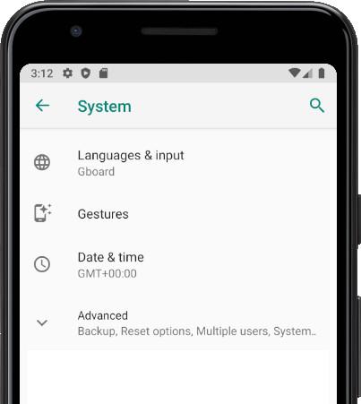 huawei y3 language setting