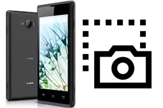 Captura de pantalla en Lava Iris 250