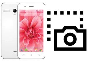 Captura de pantalla en Lava Iris Atom 2