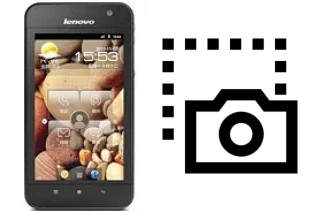 Captura de pantalla en Lenovo LePad S2005
