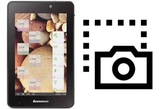 Captura de pantalla en Lenovo LePad S2007