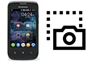 Captura de pantalla en Lenovo A60+